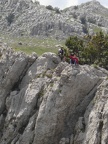 Володя и Миша на гребнях плато Бабуган, 1500 метров над уровнем моря